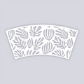 Modern Reef Cups + Cones Clay Stencil