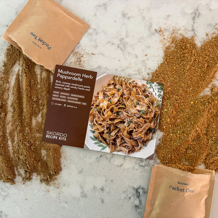 Mushroom Herb Pappardelle Recipe Kit