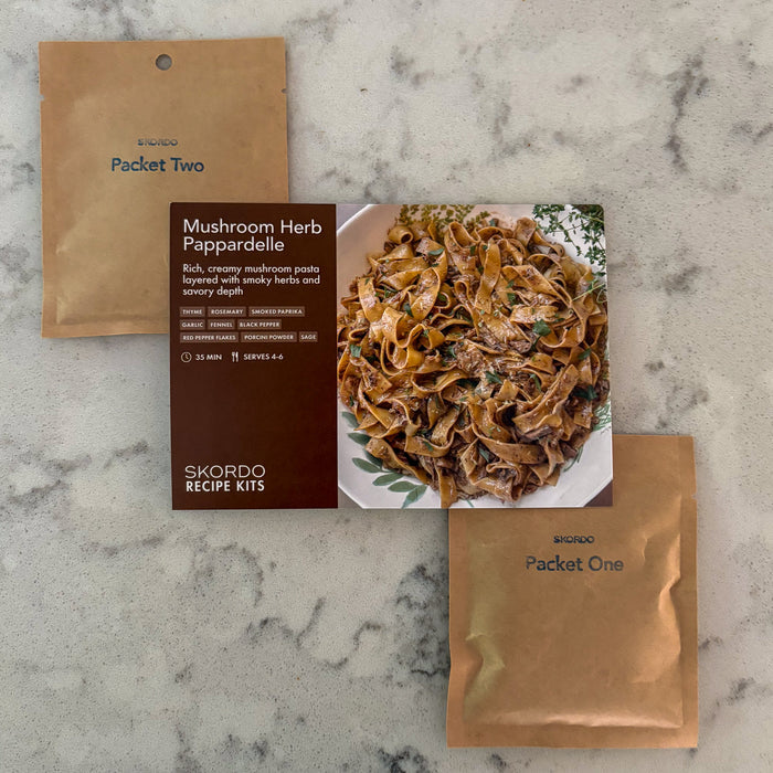 Mushroom Herb Pappardelle Recipe Kit
