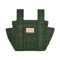 Nobodinoz – Hyde Park Stroller Organiser – Forest Green Diamonds - Mabel & Fox