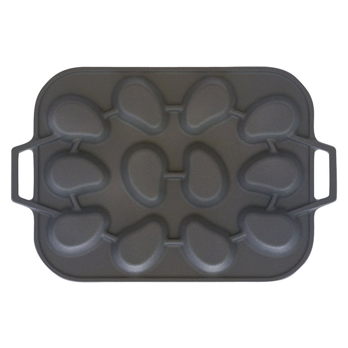 CAST IRON OYSTER GRILL PAN