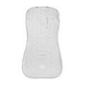 Pasito a Pasito - Seat Liner - Little Bloom Flowers Grey - Mabel & Fox