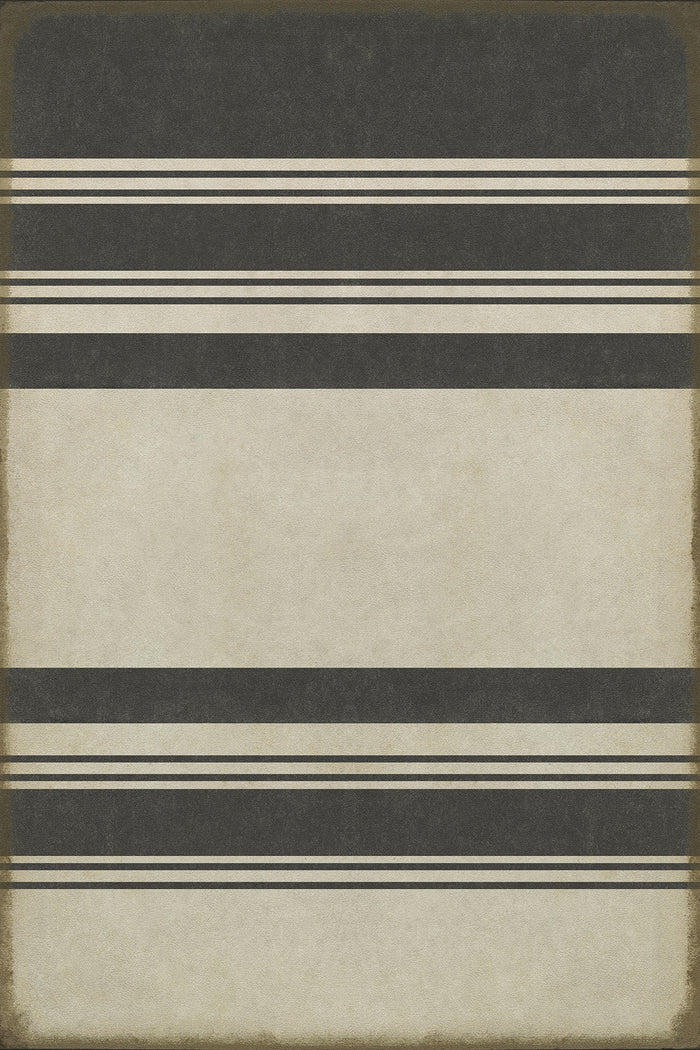 Pattern 50 - Organic Stripes Black And White