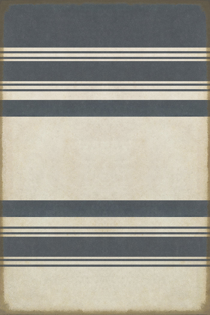 Pattern 50 - Organic Stripes Blue And White