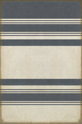 Pattern 50 - Organic Stripes Blue And White