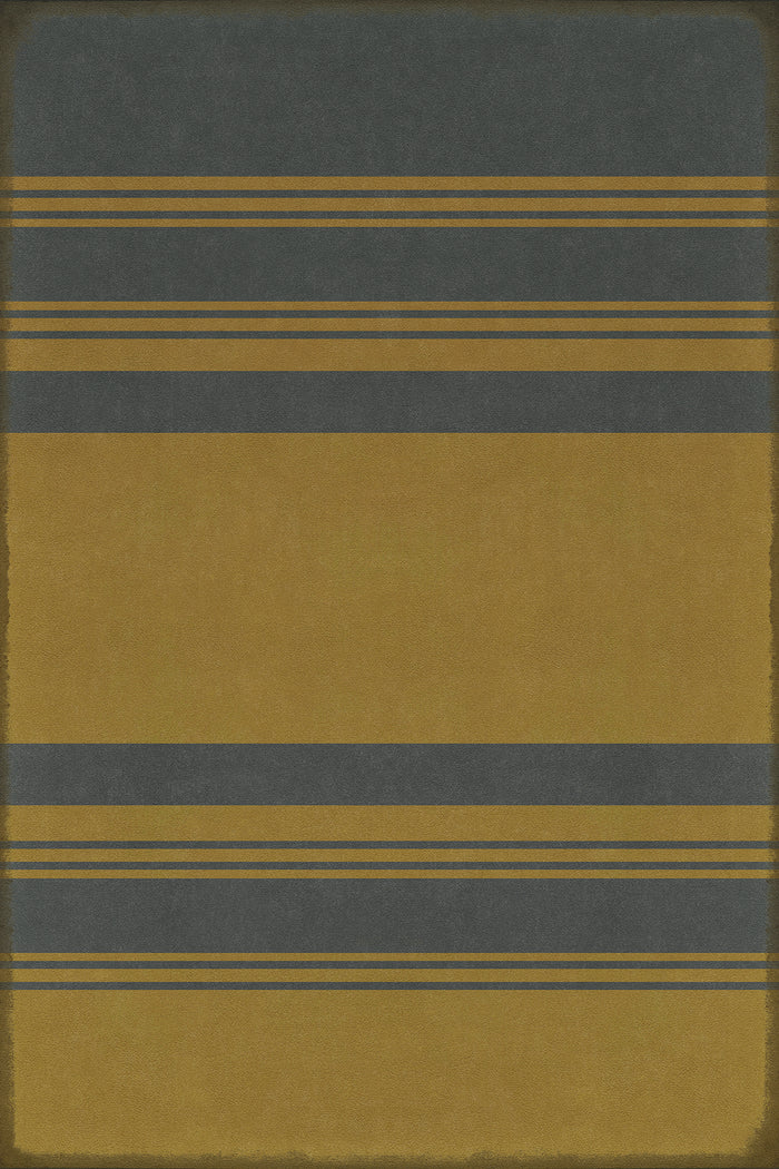 Pattern 50 - Organic Stripes Blue And Yellow