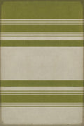 Pattern 50 - Organic Stripes Green And White