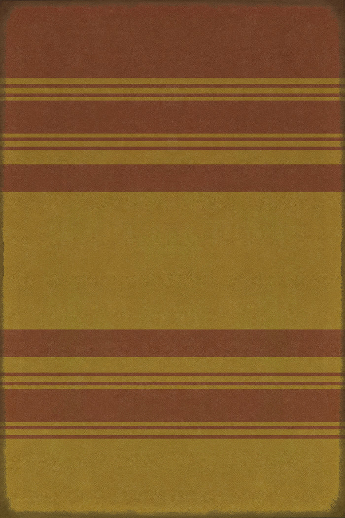 Pattern 50 - Organic Stripes Red And Yellow
