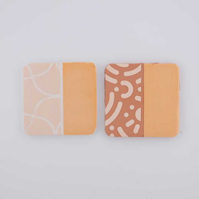 Peachy Keen Colored Slip