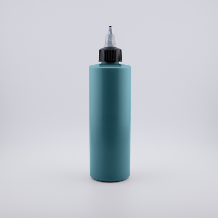 Peacock Colored Slip