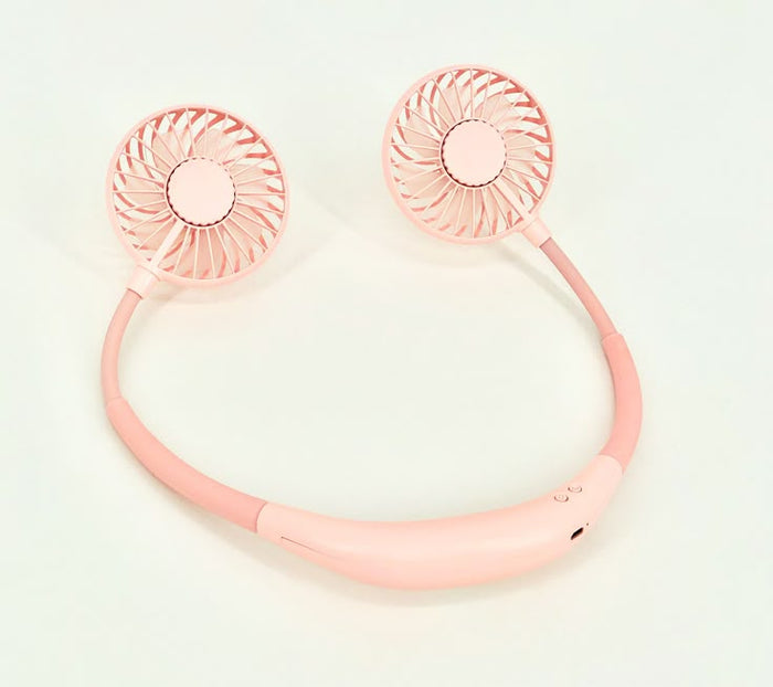 Portable Neck Fan — Hands-Free Rechargeable Personal Cooler