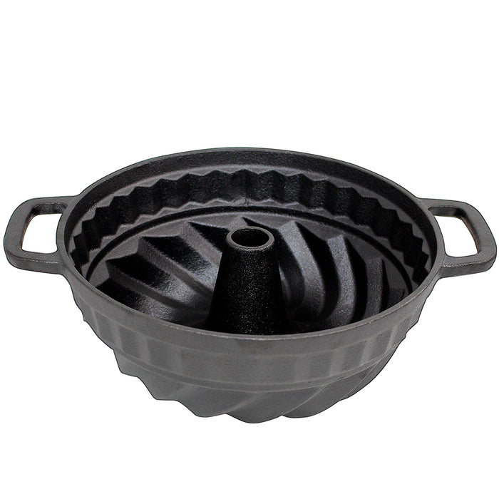 NORDIC FLUTED CAST IRON CAKE PAN