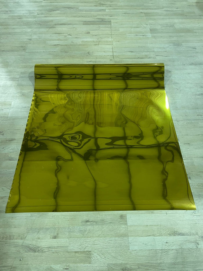 PVC Sheeting Gold Mirror Look 0.2mm