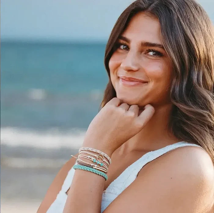 "Reflect" Ocean Wave Hair Tie Bracelets