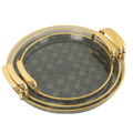 Serving Tray - Pearl Round - 3PC