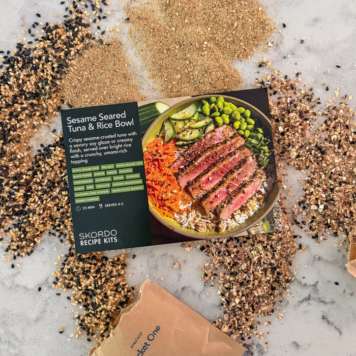 Sesame Seared Tuna & Rice Bowl Recipe Kit