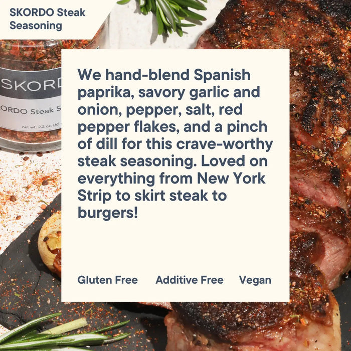 SKORDO Steak Seasoning