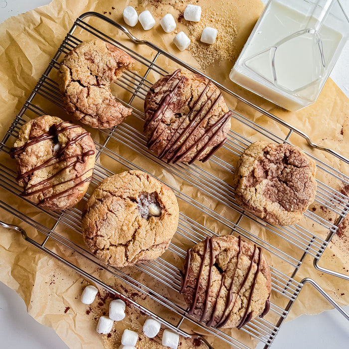 S’mores Cookies with Salted Chocolate Drizzle Recipe Kit