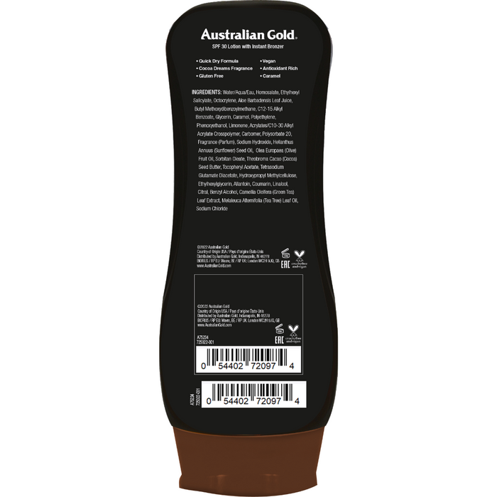 SPF 30 Lotion with Bronzer