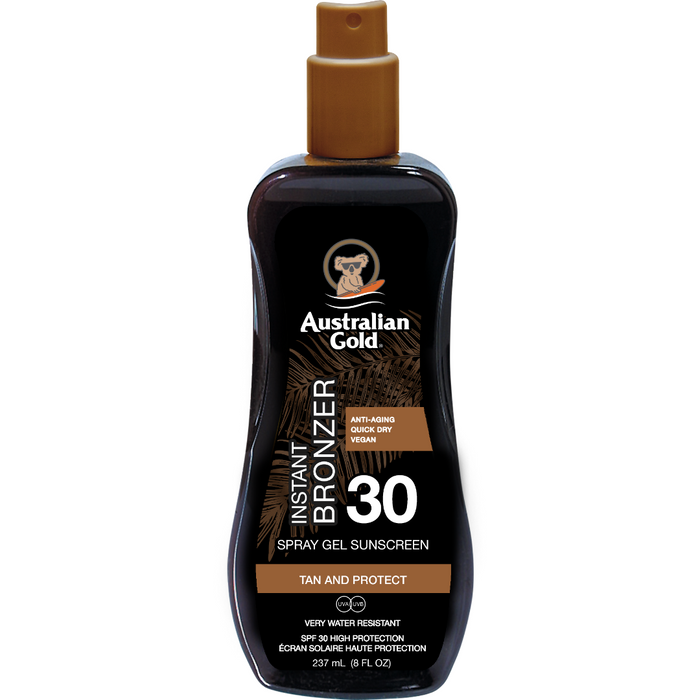 SPF 30 Spray Gel with Bronzer