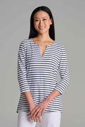 Color_White/Navy Stripe