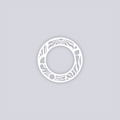 Sun Block Circle Rim Clay Stencil
