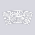 Sun Block Cups + Cones Clay Stencil