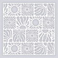 Sun Block Full Clay Stencil