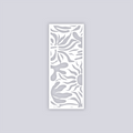 Sunburst Palm Rectangle Face Clay Stencil