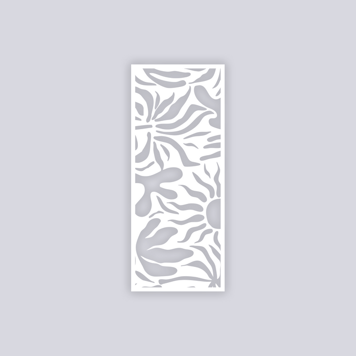 Sunburst Palm Rectangle Face Clay Stencil