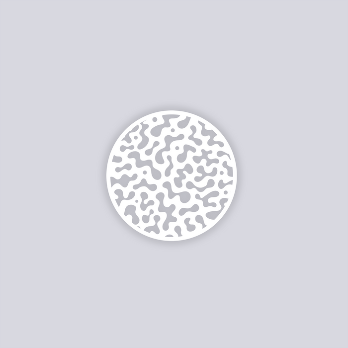 Terrazzo Circle Clay Stencil