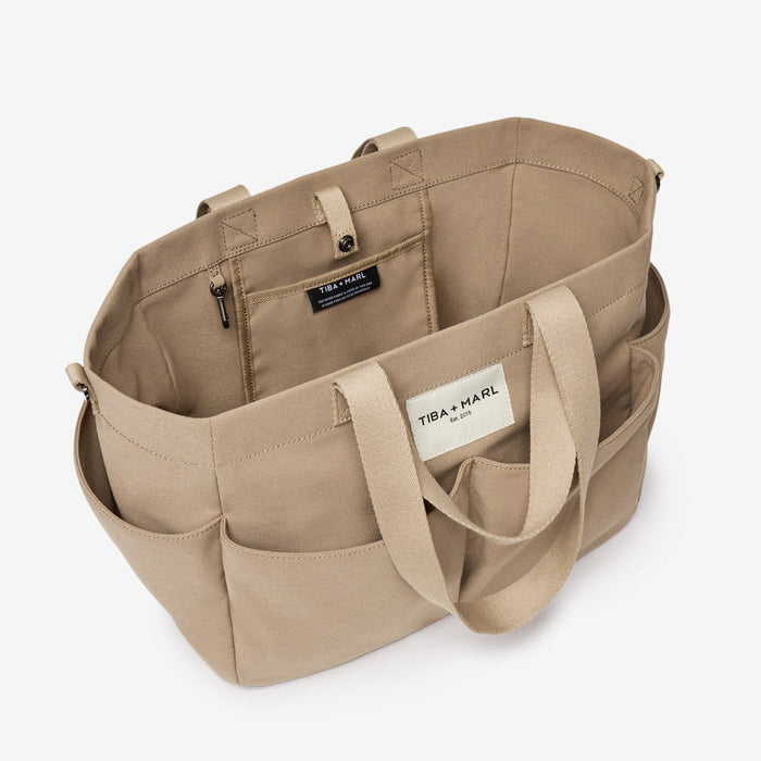 T+M Canvas Pocket Tote Desert - Mabel & Fox