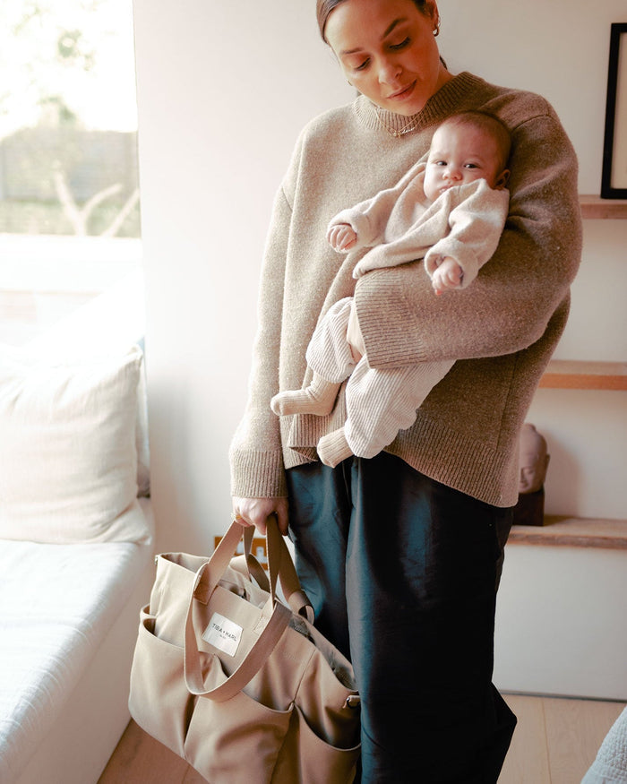 T+M Canvas Pocket Tote Desert - Mabel & Fox