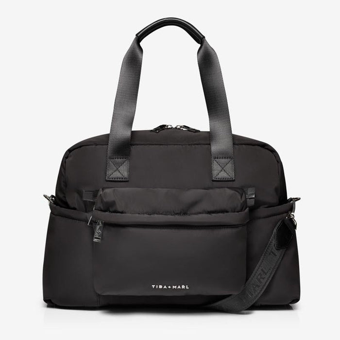 Phoenix Eco Holdall Changing Bag Black - Mabel & Fox