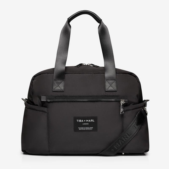 Phoenix Eco Holdall Changing Bag Black - Mabel & Fox