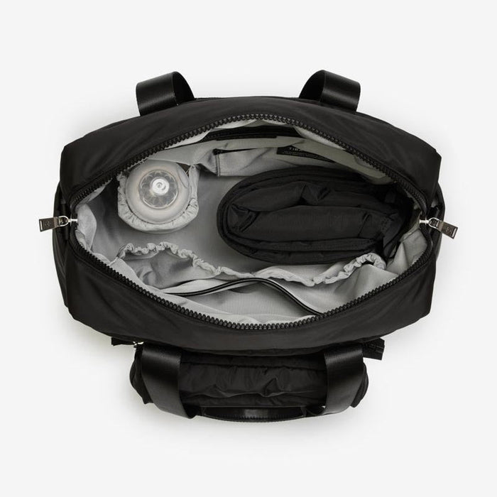 Phoenix Eco Holdall Changing Bag Black - Mabel & Fox