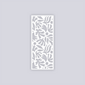 Trendy Funk Rectangle Face Clay Stencil