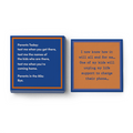 Drinks On Me Unplug Napkin set includes two funny square cocktail napkins with parenting quotes—perfect for parties. One says, "Parents Today: text me when you get there..." and the other, "One of my kids will unplug my life support...