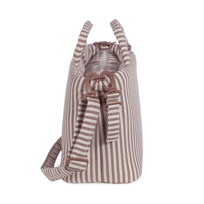 Walking Mum - Changing Bag - Praliné Stripes Moka