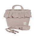 Walking Mum - Changing Bag - Praliné Vichy Moka - Mabel & Fox