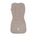 Walking Mum - Seat Liner - Praliné Stripes Moka - Mabel & Fox