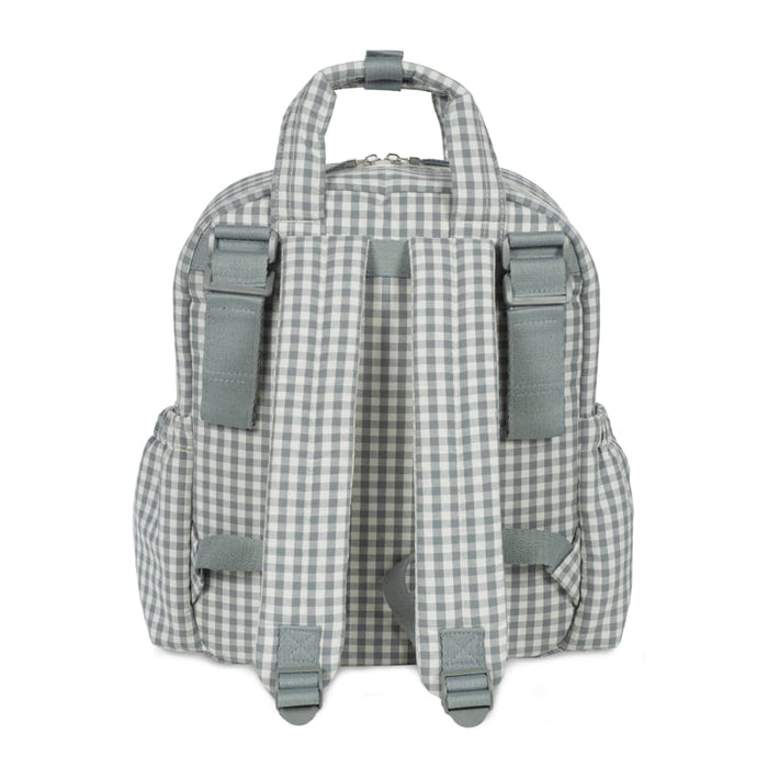 Walking Mum – Rucksack – Praliné Vichy Matcha - Mabel & Fox