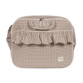 Walking Mum – Maternity Suitcase – Praliné Vichy Moka - Mabel & Fox