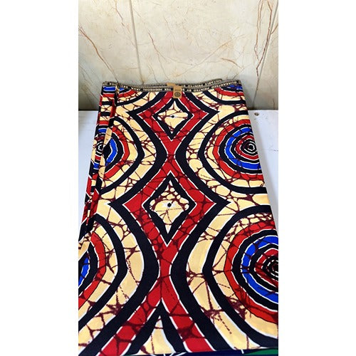 Wax Prints - 5m CD - circle design 1-14