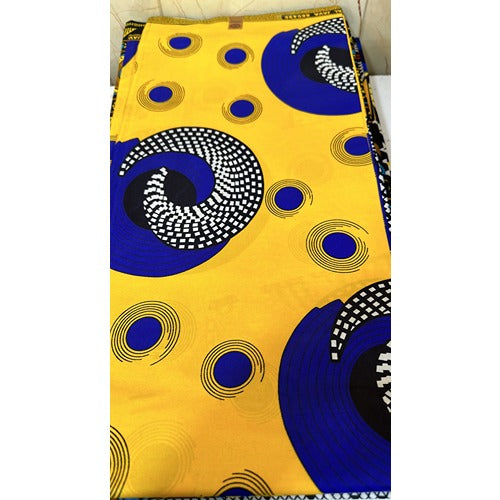 Wax Prints - 5m CD - circle design 1-14