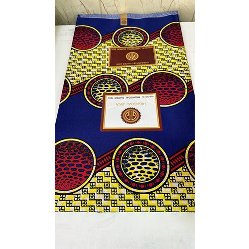Wax Prints - 5m CD - circle design 1-14