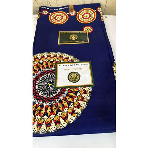 Wax Prints - 5m CD - circle design 1-14