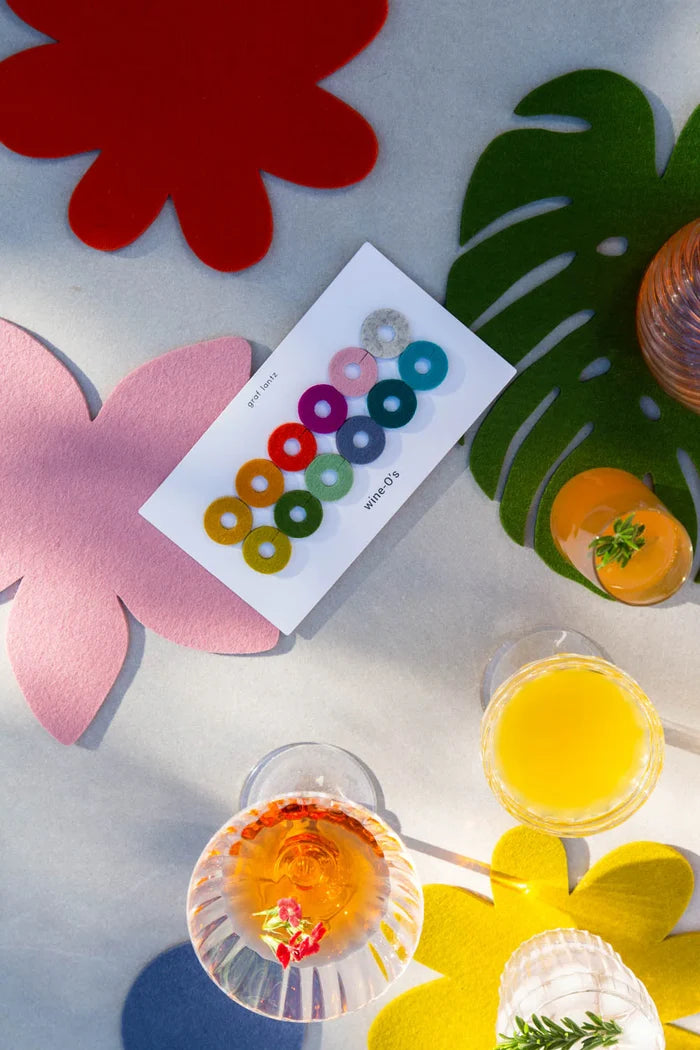 Wine-O's Merino Wool Round Wine Markers | Paradise